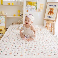 포몽드 유아용 냉감 인견 쿨매트, 쿠키꼼, 1개