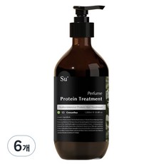 Su organic 蛋白質香氛護髮素 桂花款, 1L, 6瓶