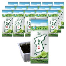 지도표성경 녹차김, 55g, 16개