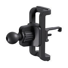 JUPAZIP 車用萬用出風口手機架, 1個, 黑色