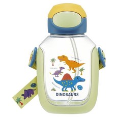 Skater 兒童吸管透明冷水壺, 恐龍, 530ml, 1個