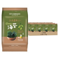 三味屋 橄欖油海苔 100% 純橄欖油使用, 15g, 12包