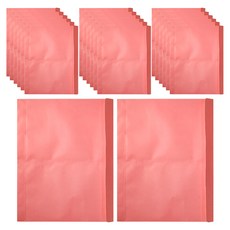 大尺寸袋子, 亮粉紅色, 20個