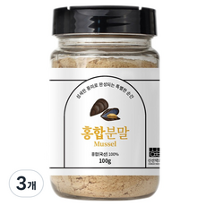 신선약초 홍합분말, 100g, 3개