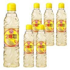 OTTOGI 不倒翁 雙倍濃縮糙米醋, 500ml, 6瓶