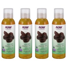 NOW Foods 荷荷巴油, 118ml, 4瓶