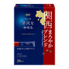 AGF 微奢華咖啡店 贅沢咖啡 黑咖啡, 2g, 20條, 1盒