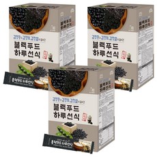 엄마사랑 스틱형 블랙푸드 하루선식, 800g, 3개