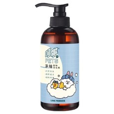 叮寧 PETS淨味寵物洗毛精 植萃成分 溫和呵護, 500ml, 1個