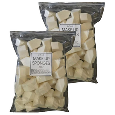 D&K 大容量粉撲 50p, 淺褐色