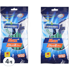 MAX BLUE PLUS 3層刮鬍刀, 5入, 4個
