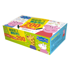 佩佩豬配對卡 200, 不適用, 韓國企鵝藍燈書屋