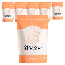 SODA SCHOOL 多用途小蘇打洗衣粉, 10包, 1kg