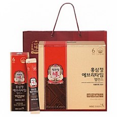 正官庄 紅蔘萃取飲 30條入+購物袋, 300ml, 1組