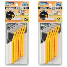 EBiSU 惠百施 L型有蓋牙間刷 S, 1~1.2mm, 10支, 2組