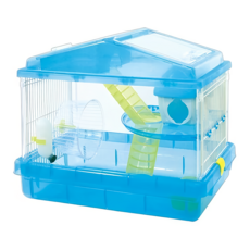 IRIS OHYAMA 愛麗思歐雅瑪 雙層鼠用造型籠, IR-PHSC-411-2, 藍色, 1入