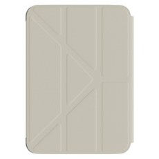 MAGEASY FACET支架透明背蓋保護套 2021 iPad mini 8.3吋, 星光白, 1個