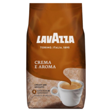 LAVAZZA CREMA E AROMA 義式香濃咖啡豆, 1kg, 1袋, 全豆咖啡（未研磨）