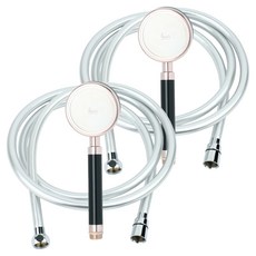 Jb JEIL BATH 鋁製蓮蓬頭 + PVC軟管 1.5m 套組, 玫瑰金, 單一顏色, 2個