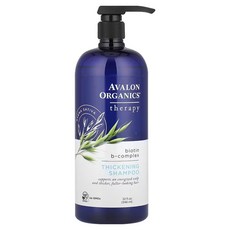 아발론 오가닉 테라피 바이오틴 비 콤플렉스 티크닝 샴푸, 946ml, 1개