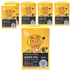 Myni Fresh Tok Tok 維他命C片，美味維他命, 108顆, 1600mg, 6盒