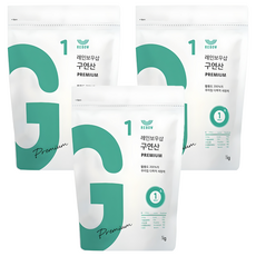 Rainbow Shop 檸檬酸高級版, 1kg, 3個