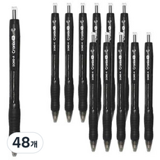 DONG-A Cronix DX 原子筆 0.7mm, 黑色, 48個