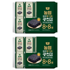 Nonghyupsikpum 韓國產紫蘇油廣川海苔, 4g, 32包