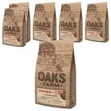 OAK'S FARM 天然無穀熟齡貓飼料, 鮭魚, 2kg, 6袋