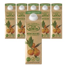 唐西蒙新鮮水果 100% 果汁柑橘汁, 6個, 1L