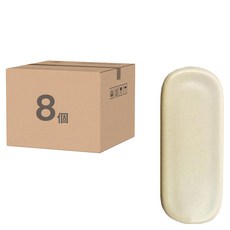 ERATO May系列 陶瓷匙筷架 奶油色, 8入