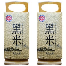 三好米 黑糯糙米, 台灣在地嚴選，免浸泡技術，富含花青素, 1.2kg, 2包