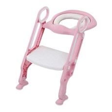 兒童馬桶坐墊 輔助梯 02馬桶坐墊 普通款, 粉色, 1個