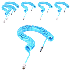 JTECH 우레탄 컴프레셔 코일호스 A형, 6개