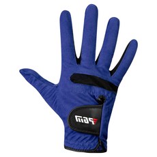 PGM Golf 男款超纖布透氣高爾夫手套 右手用 PG003, 1個, 藍色