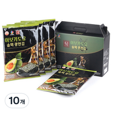 더국민 아보카도유 솔뫼 전장김 5p 선물세트, 20g, 10개