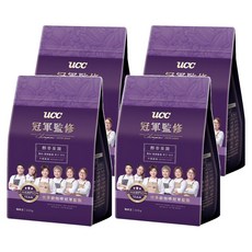 ucc Champion Coffee Blend 冠軍監修 醇香果調咖啡豆, 咖啡豆(無研磨), 225g, 4包
