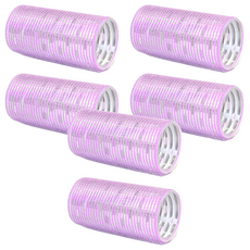 Hi Today 導熱特大瀏海髮捲, 6個, 紫色