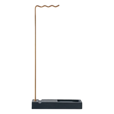 Topia 方形硯台一體式多用途書法筆架, 1個