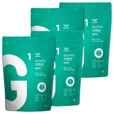 REBOW 基礎檸檬酸清潔劑, 1kg, 4個