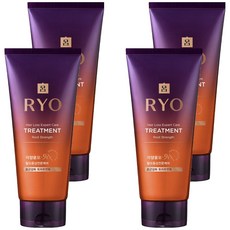 RYO 呂 滋養韌髮瞬護髮膜 清爽型, 330ml, 4條