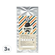 미스터빈스 베트남 로브스타 분쇄 커피, 핸드드립(중간), 1kg, 3개