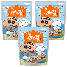Baekje 百濟 蠟筆小新 海苔酥 口感豐富有層次, 什錦海鮮, 50g, 3包