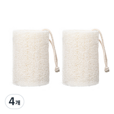 제이큐리빙 수세미 고리형, 4개, 1개입