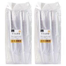 Living 味噌透明燒酒玻璃杯 65ml 60p, 2袋