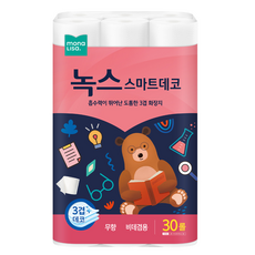 mona LISa. SMART DECO 3層壓花捲筒衛生紙, 27m, 30捲, 1袋