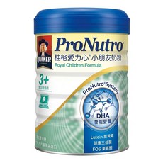 QUAKER 桂格 ProNutro 愛力心 小朋友奶粉 3歲以上, 825g, 1罐