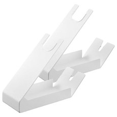 上手家居 panasonic 立式吹風機支架/吹風機架/吹風機收納/離子夾架, 2個, 白色