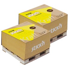 N次貼 牛皮紙便條磚 76*76mm 400張, 61223, 2本