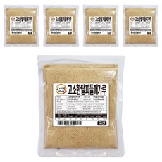복이네먹거리 국내산 고소한 탈피들깨가루, 110g, 5개